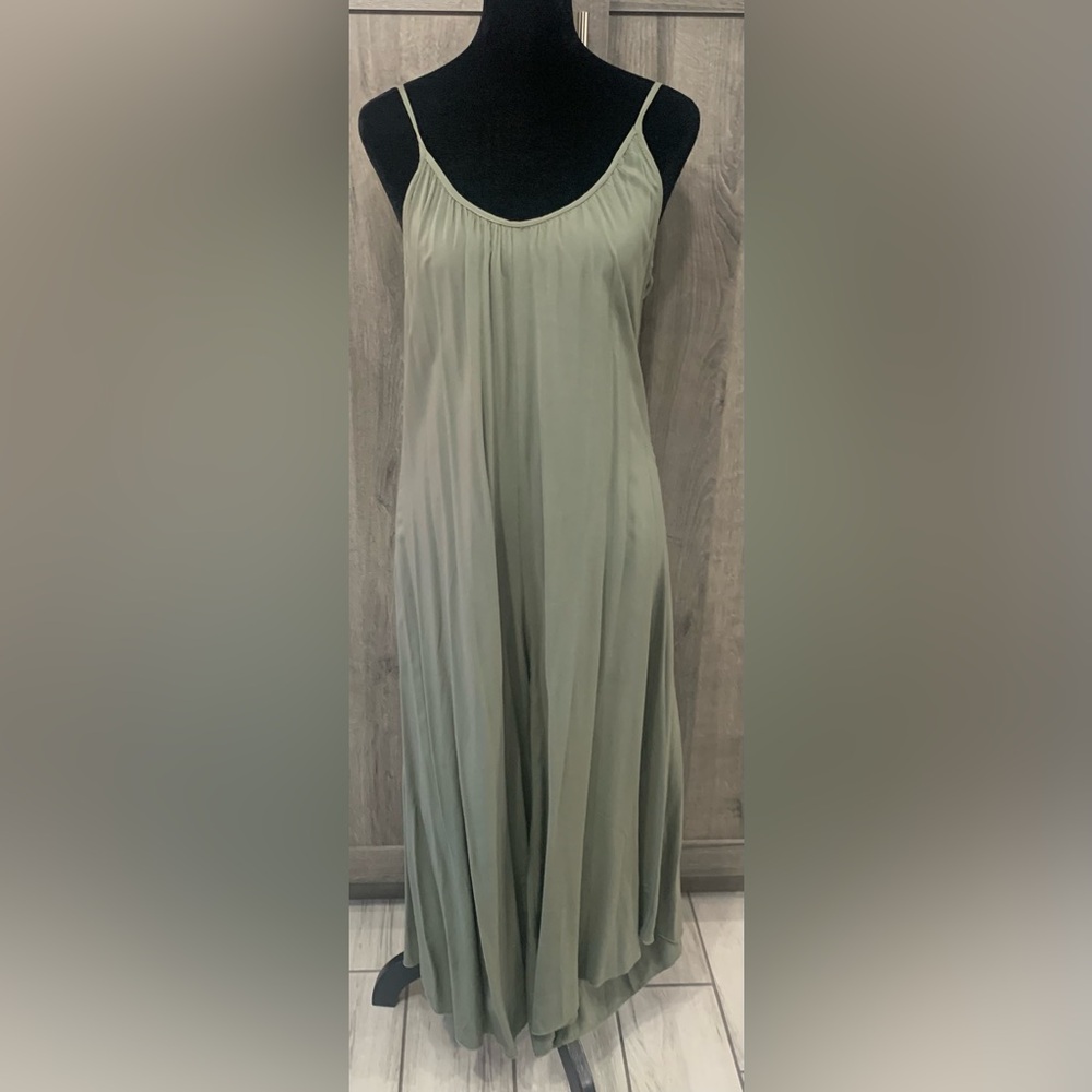 Lani California Olive Strappy Romper Jumper Jumpsuit Women's Size Small